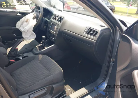 2012 Volkswagen Jetta 2.0L S из США, поврежденный, VIN 3VW1K7AJ2CM339212